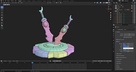 Blender 3D Modelling 的图像结果