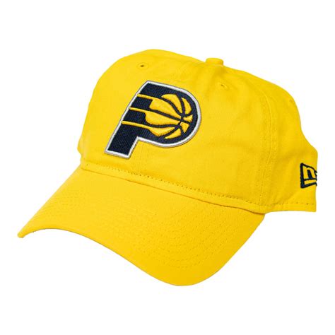 Adult Indiana Pacers Primary Logo Core Classic 9Twenty Hat in Gold by ...