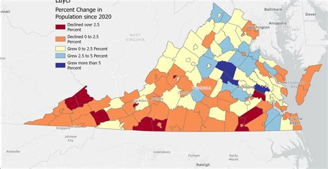 Northern Virginia and Hampton Roads losing population, rural Virginia ...