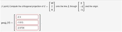 Image result for Orthogonal Projection Example