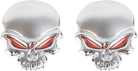 Buy 1797 3D Skull Pirate Devil Death Red Eyes Car Decals Stickers ...