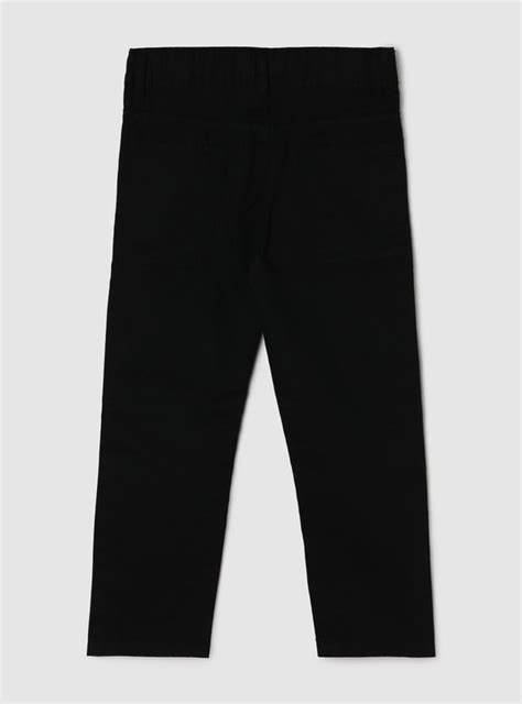 Buy Boys Solid Flat Front Casual Trousers Online at just Rs. 799.0 ...