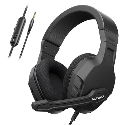 NUBWO U3 3.5mm Gaming Headset for PC, PS4, Laptop, Xbox One, Mac, iPad ...
