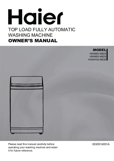 Image result for Haier Washing Machine Instructions