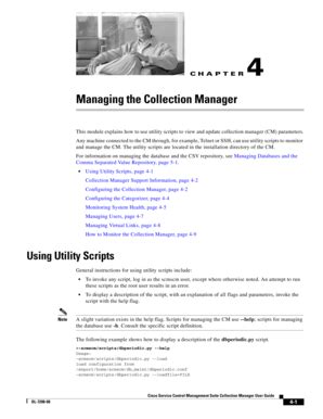 Fillable Online CH A P T E R 4 Managing the Collection Manager This ...
