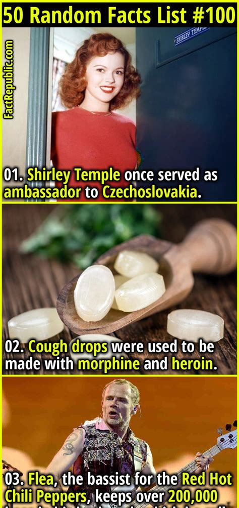 Image result for Random Facts List