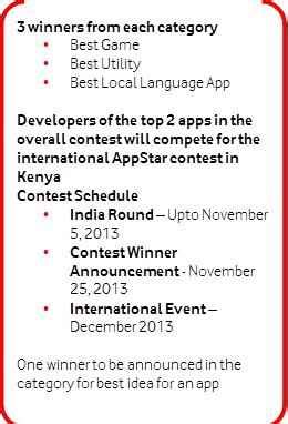 Vodafone launches AppStar contest for mobile app developers