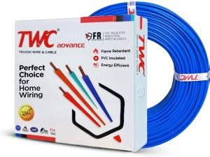 TWC Advance Single Core FR PVC Insulated Electric Wire For Home ...