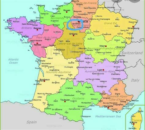 Where is Bastille located in the physical map of France? - Brainly.in