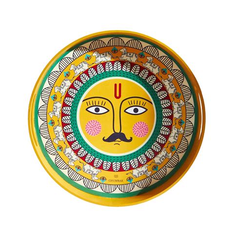 Chumbak's Surya Wooden Tray : Amazon.in: Home & Kitchen