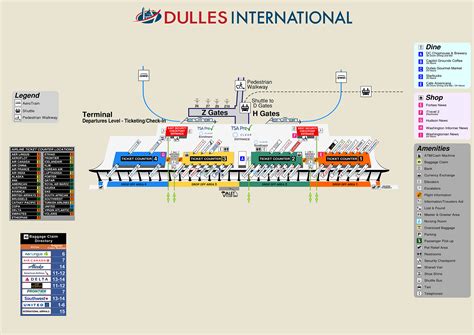 Dulles Terminals Map at Victoria Mcbrien blog