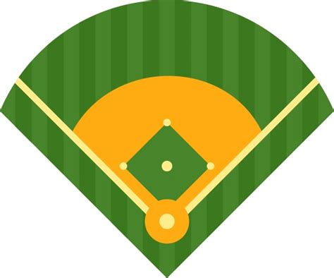 Baseball Field Vector Art 的图像结果