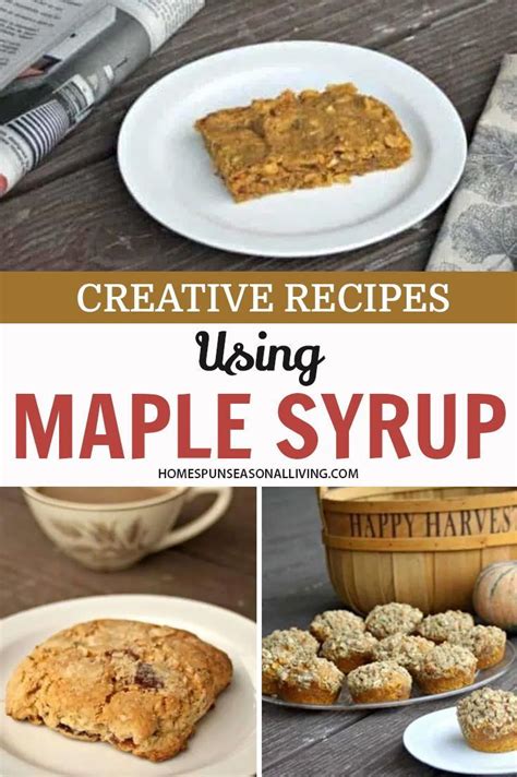 Recipes Using Maple Syrup 的图像结果