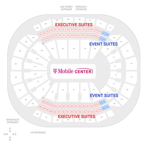 T-Mobile Center Suites for Rent | Suite Experience Group