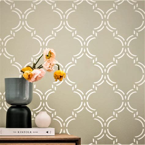 Amazon.com: Victorian Baroque Wall Stencil | DIY Home Decor Stencils ...