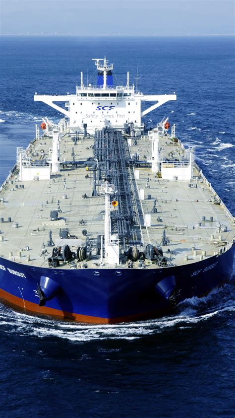 Download wallpaper Sea, The ship, Tanker, Sovcomflot, section other ...