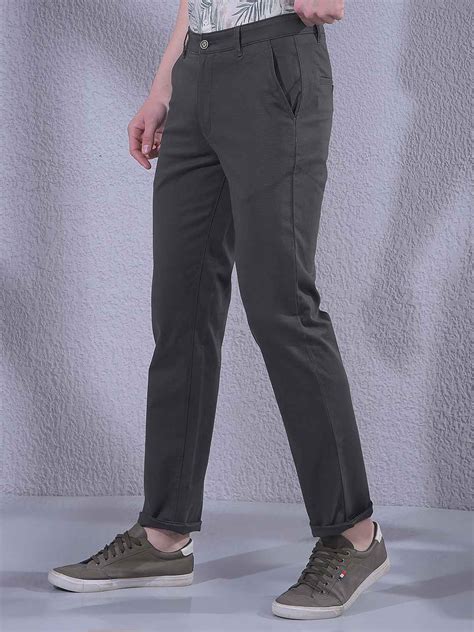 Green Straight Dobby Trousers – Crimsoune Club