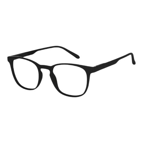 EVORA Hustle | Black | Zero Power Bluecut AntiGlare Computer Glasses