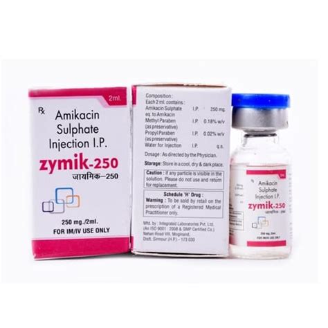 ZYMIK-250 Injection Soigner Pharma