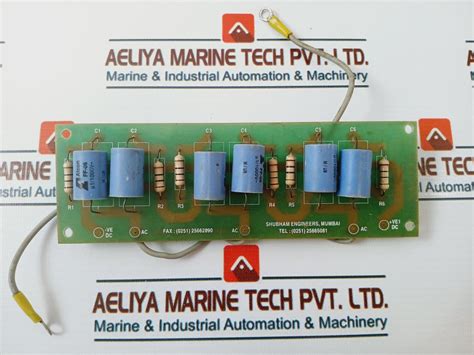 Shubham Engineers FF-06 Capacitor PCB Card – Aeliya Marine Tech