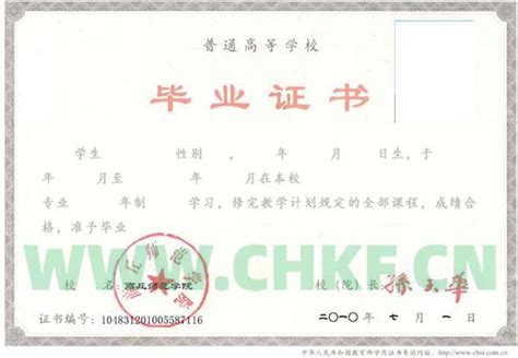 1997年商丘大学毕业证件照 - 毕业证样本网