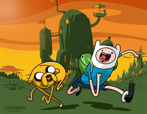 Finn and Jake (Adventure Time) Vector Art by arelberg on DeviantArt