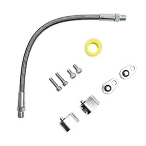 LS Throttle Body Bypass Hose Kit LS Coolant Steam Port Crossover Hose ...