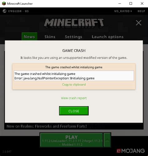 Why My Game Crash in Minecraft Java 2021 的图像结果