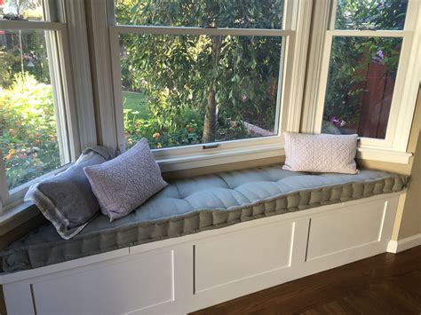 Custom Sewn Hand Tufted Window Seat Cushion French Mattress Tufting ...