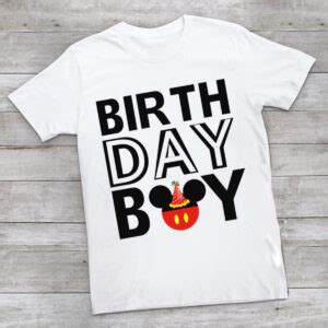 Cute Kids White T-shirt With Red Mickey and Minnie Mouse Print