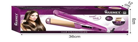 Warmex Home Appliances Shine+ 50 Watts Hair Styling Iron with ...