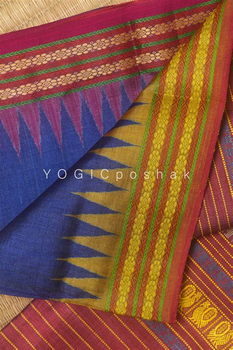 Pada Padma 2.0 | Handwoven jala tussar silk saree | Ganga Yamuna borde ...