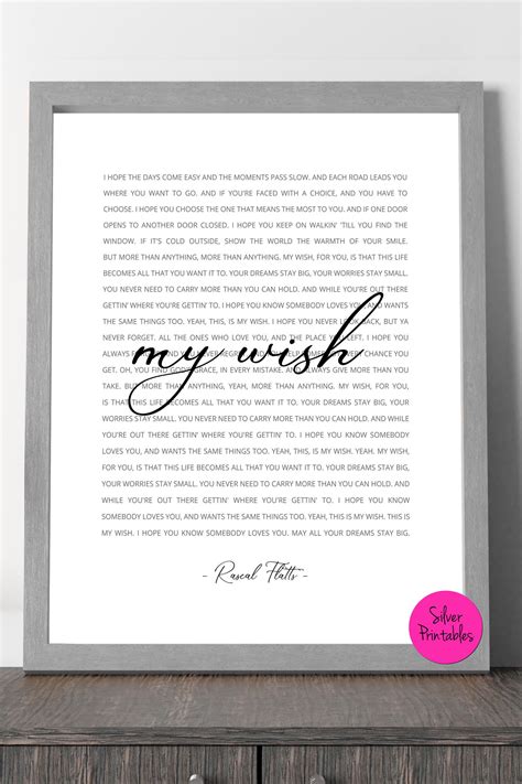 Used To Wish I Was Lyrics - Newborn Wishes Greetings