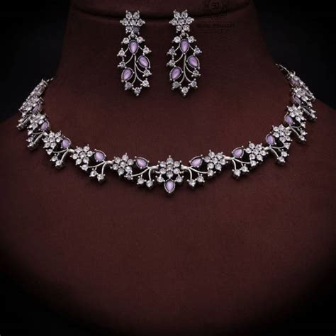 Purple Jewellery Sets - Buy Purple Jewellery Sets Online at Best Prices ...