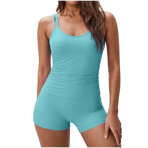 Deals UTSJKR Women's Swimsuit Tankini Set Modest Tummy Control Slimming ...