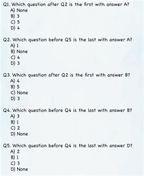 Can you solve this self-referential quiz? : r/puzzles