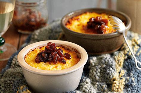 Mini rice puddings with clotted cream | Tesco Real Food