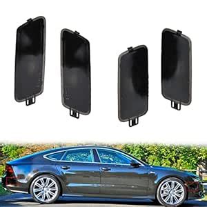 ADIIL 4PCS Full LED Side Marker Light Housings Kit for 2012-2018 Audi ...