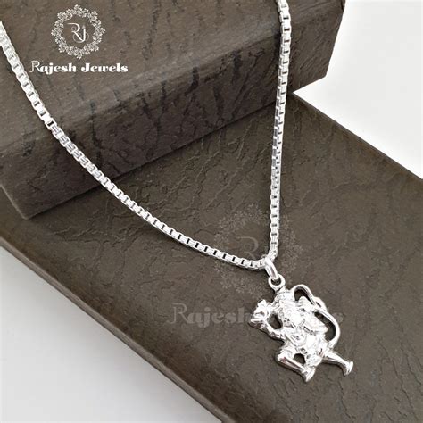 The Lord Hanuman Pendant & Chain – Rajesh Jewels