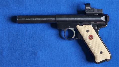1985 Ruger Mark II Target with Burris FastFire III.jpg | RugerForum.com ...