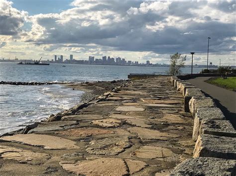 Enjoy phenomenal views of the boston skyline on deer island trail in ...