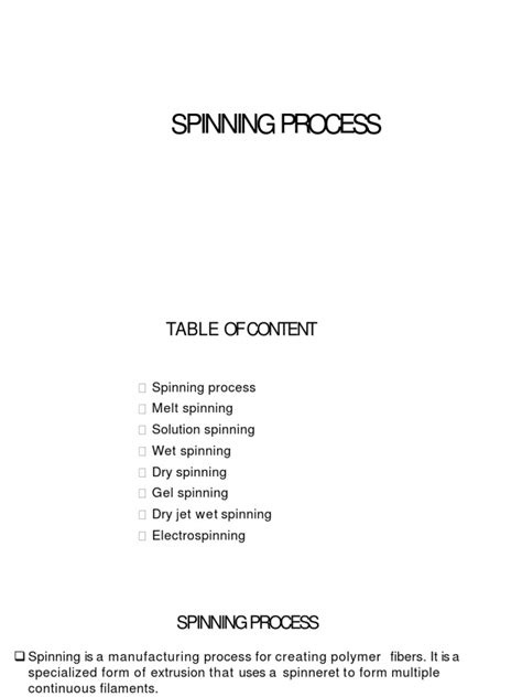 Image result for Spinning Process