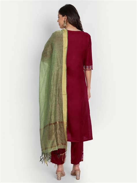 VredeVogel Women Kurta and Trousers Pant Set Cotton Blend – VredeVogelStore