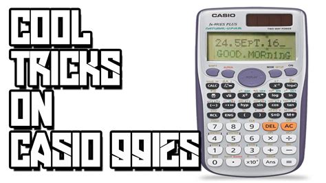 Casio Calculator Tricks 的图像结果