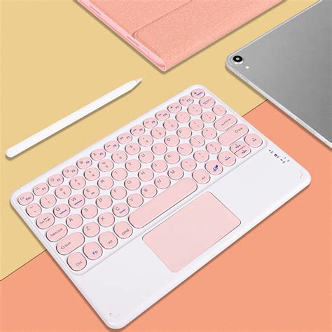 NGTEVOOS Portable Mini Bluetooth Keyboard with Touchpad for India | Ubuy