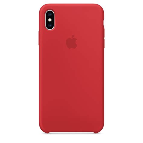 TDG iPhone XS Max SIlicone Case Red - YourDeal