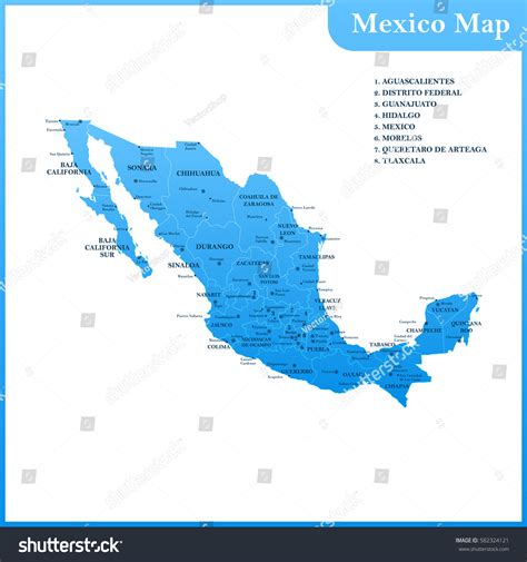 Mexico Map 的图像结果