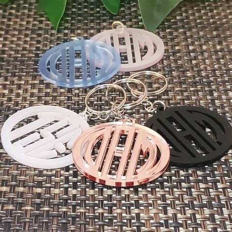 Image result for Monogram Keychain