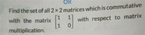 Image result for Matrices Commutative Property