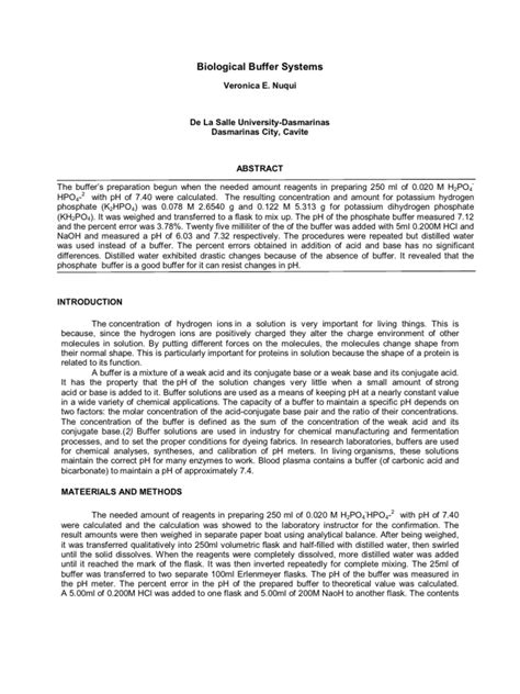Buffer Problems Biochem 的图像结果